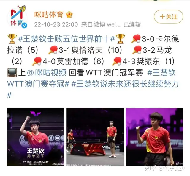 如何评价王楚钦？