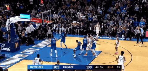 雷霆 106:101 逆转独行侠，东契奇空砍 35+10，如何评价这场比赛？