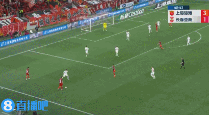 3连胜！海港5-2亚泰近3场轰16球 武磊两射一传亚泰跌入降级区