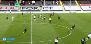 英超-阿圭罗点射破荒 热苏斯斯通斯破门曼城3-0富勒姆两连胜