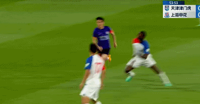 中超-谢鹏飞中柱 津门虎0-0主场仍不胜，申花结束连胜领跑优势缩水