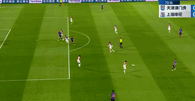 中超-谢鹏飞中柱 津门虎0-0主场仍不胜，申花结束连胜领跑优势缩水