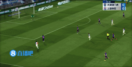 中超-申花0-0津门虎开赛11场不败&多赛3分领跑 谢鹏飞单刀中柱