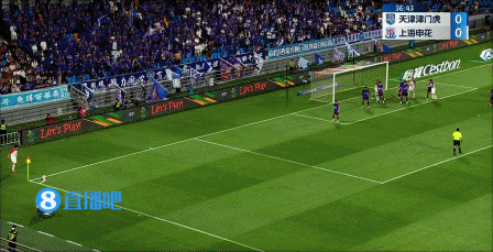 中超-申花0-0津门虎开赛11场不败&多赛3分领跑 谢鹏飞单刀中柱