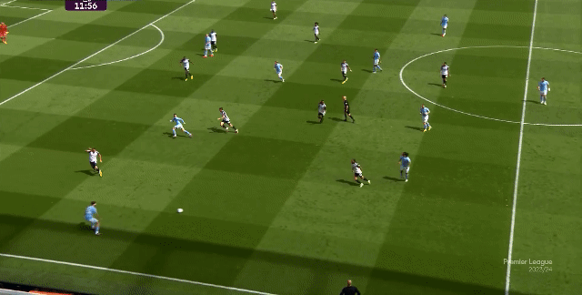 曼城4-0富勒姆，领先阿森纳两分+下场战热刺，争冠形势非常微妙