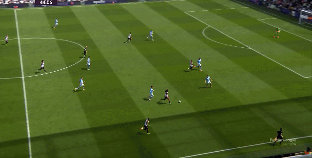 曼城4-0富勒姆，领先阿森纳两分+下场战热刺，争冠形势非常微妙