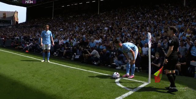 曼城4-0富勒姆，领先阿森纳两分+下场战热刺，争冠形势非常微妙