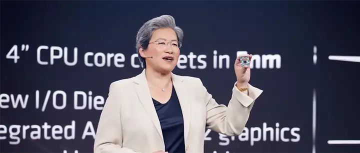 首个5nm PC处理器核心！AMD官宣锐龙7000：不超频也上5.5GHz