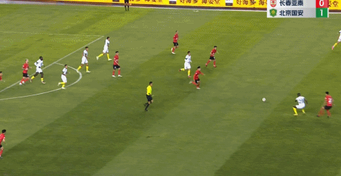 雪佛龙｜亚泰1-1国安，杜健鑫吹罚引争议，阿布雷乌破门