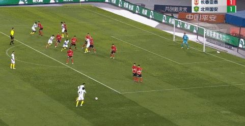 雪佛龙｜亚泰1-1国安，杜健鑫吹罚引争议，阿布雷乌破门