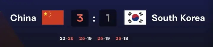 世联赛进行时 | 开门红！中国女排3:1战胜韩国女排