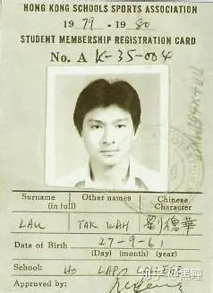 老照片；天王刘德华的龙套岁月