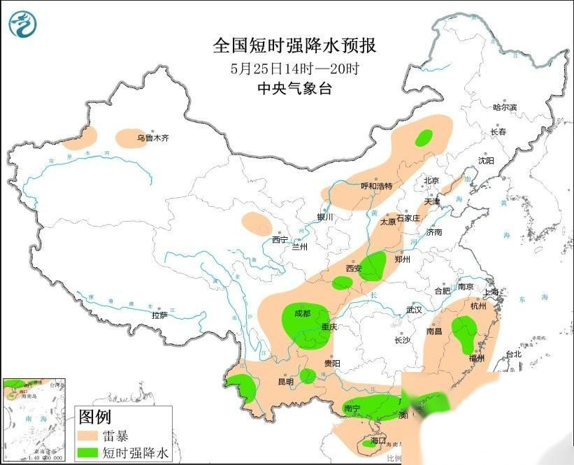 湖南大暴雨、雷暴大风强强来袭！明后天26~27日天气