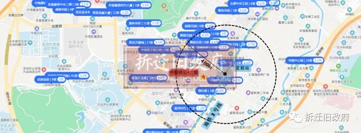 旧改ㄧ龙岗龙城中粮祥云二期旧改，央企中粮深圳龙岗巨作