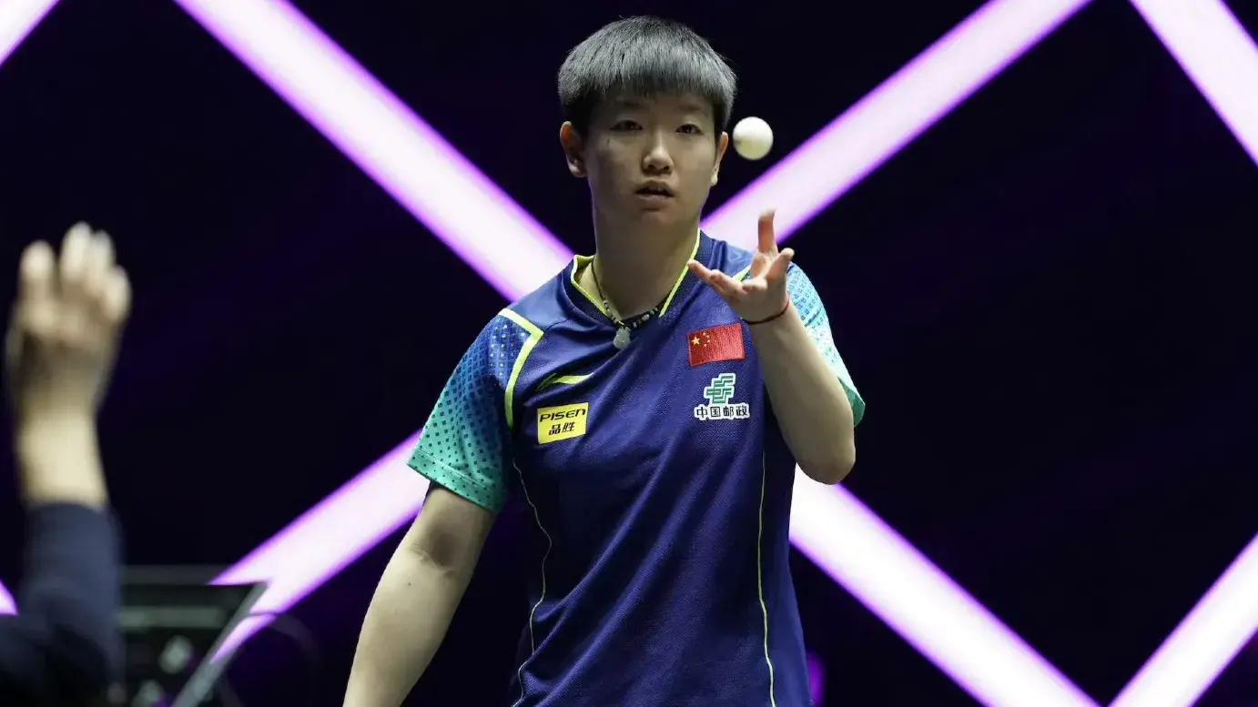 WTT重庆冠军赛：孙颖莎3:0横扫伯格斯特隆，晋级16强