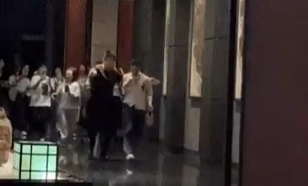 突发!57岁那英酒店被追意外摔跤，看到身后的人群，网友怒了-那英在哪住