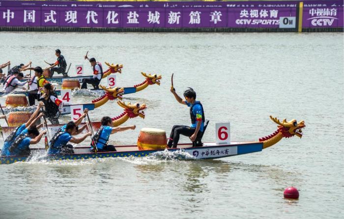 2024中华龙舟大赛首站在盐城打响 决赛队伍全部产生-2019年中华龙舟大赛盐城站