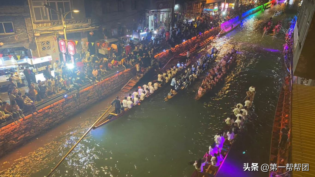 龙舟夜渡、海上竞赛......福建“速度与乡情”的现场燃爆了→-龙舟渡什么意思