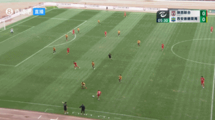 中乙-陕西联合2-0西安崇德荣海领跑北区 李锐双响伍承儒中楣-陕西中乙足球