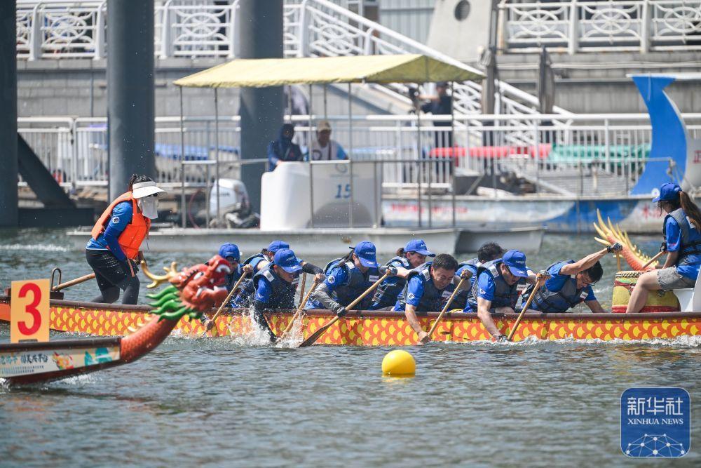 “我在海河赛龙舟”——外籍工程师体验端午习俗-天津海河划龙舟