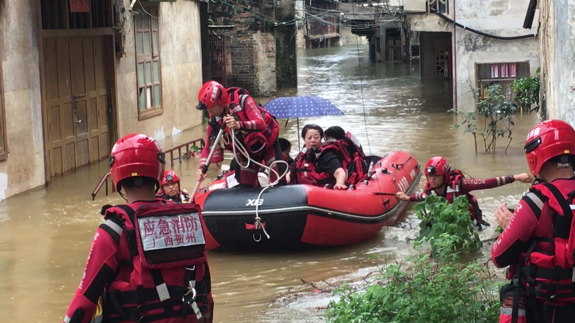 广西贺州：持续性强降雨来袭  桂江出现2024年第1号洪水-贺州雨季一般是几月份