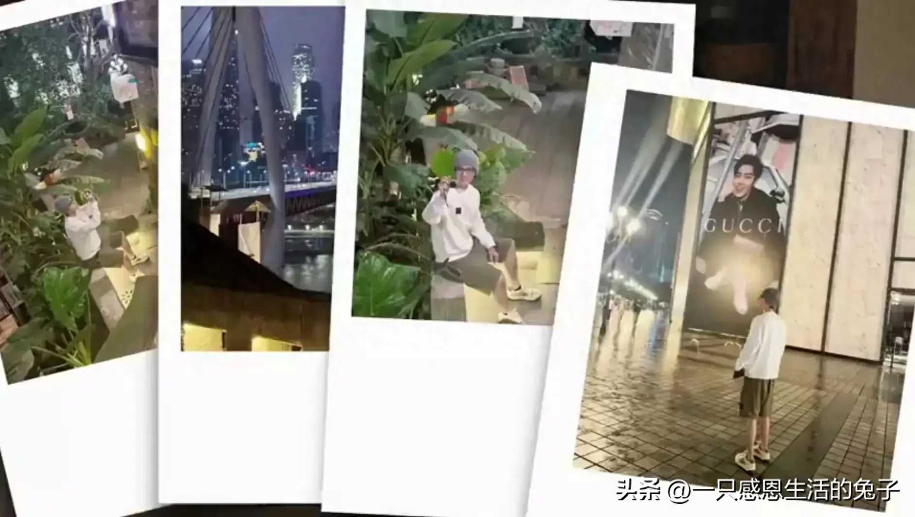 肖战：漫步重庆街头，商家连夜做打卡牌！地图都标好了，这速度！-肖战重庆打卡原图