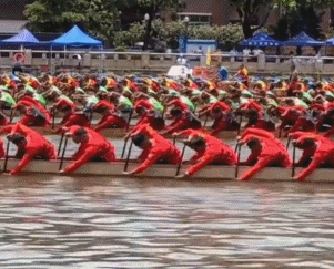 北方赛龙舟塞出来了五花八门-北京 赛龙舟 2023