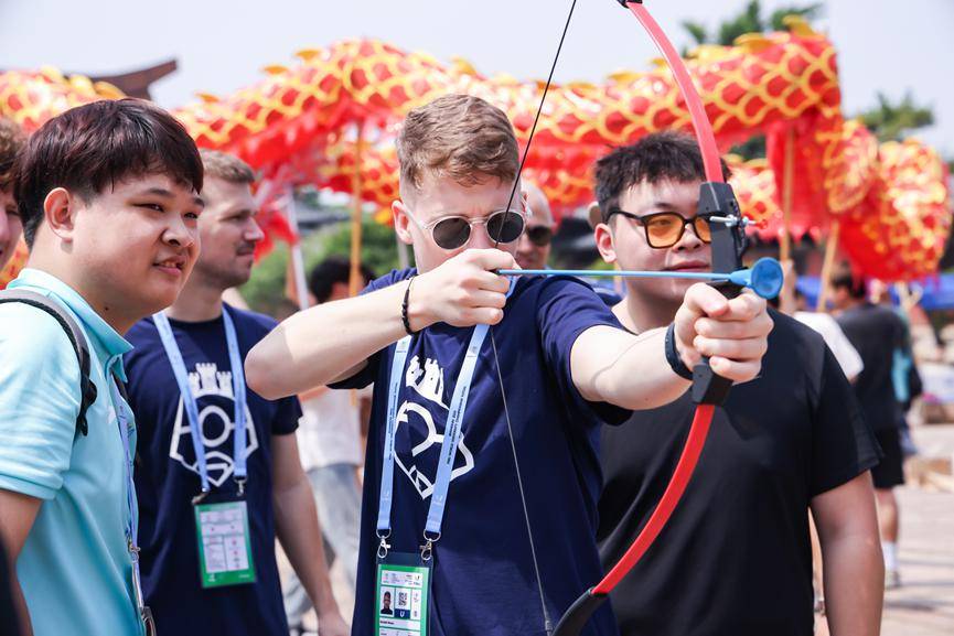 16个国家大学生体验非遗，2024年世界大学生五人制足球锦标赛“文化体验日”举行-全国大学生五人制足球