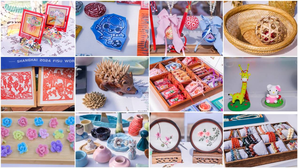 16个国家大学生体验非遗，2024年世界大学生五人制足球锦标赛“文化体验日”举行-全国大学生五人制足球