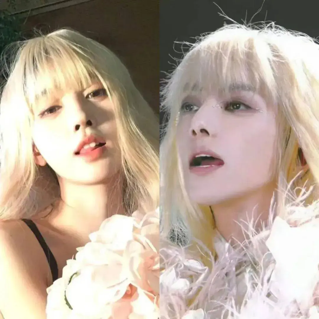 华晨宇演唱会造型曝光，金发浓妆撞脸鞠婧祎，评论区尴尬了-华晨宇同框