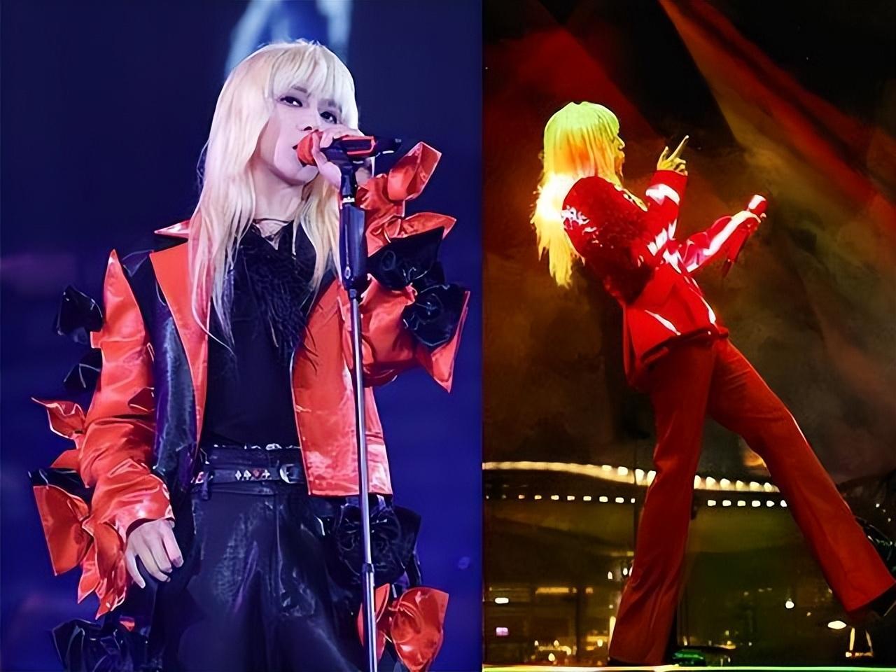 华晨宇演唱会造型出圈，雌雄莫辨令人惊艳，除了粉丝谁能忍？-华晨宇演唱会穿婚纱视频