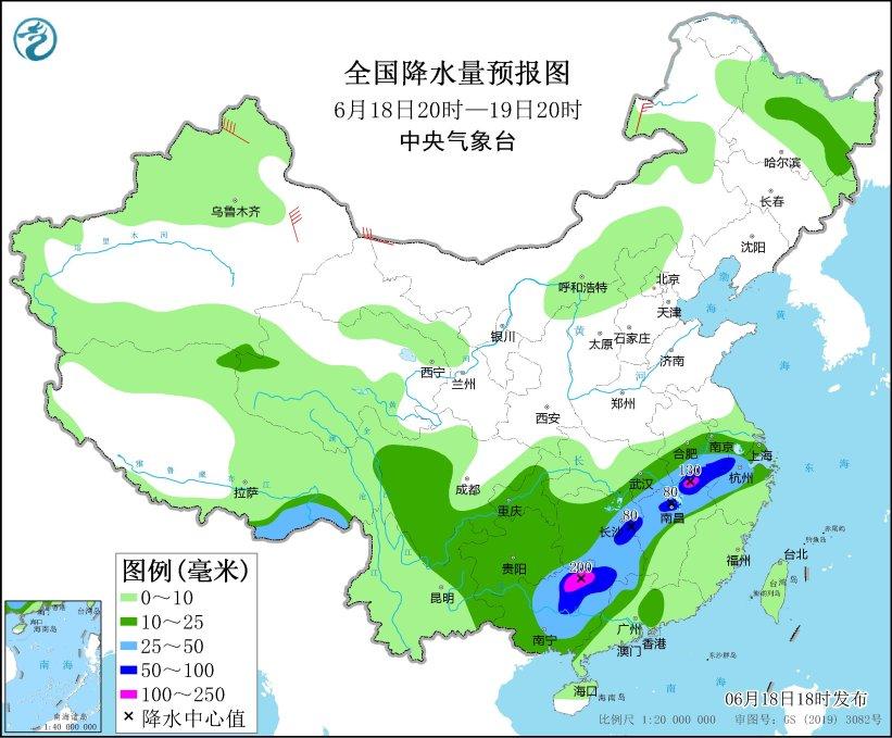 中央气象台：广西湖南湖北安徽等地有强降雨 华北东北等地将有强对流天气-广西降雨量大吗