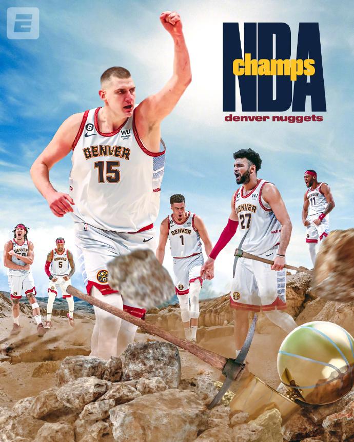 夺冠太轻松了？掘金去年击败黑七黑八夺冠，绿军击败黑五黑六夺冠-掘金比赛录像回放