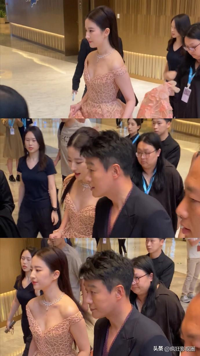 刘亦菲、唐嫣性感，闫妮微醺，姜妍烂漫，白玉兰场内场外都很惊艳-刘亦菲唐嫣同台