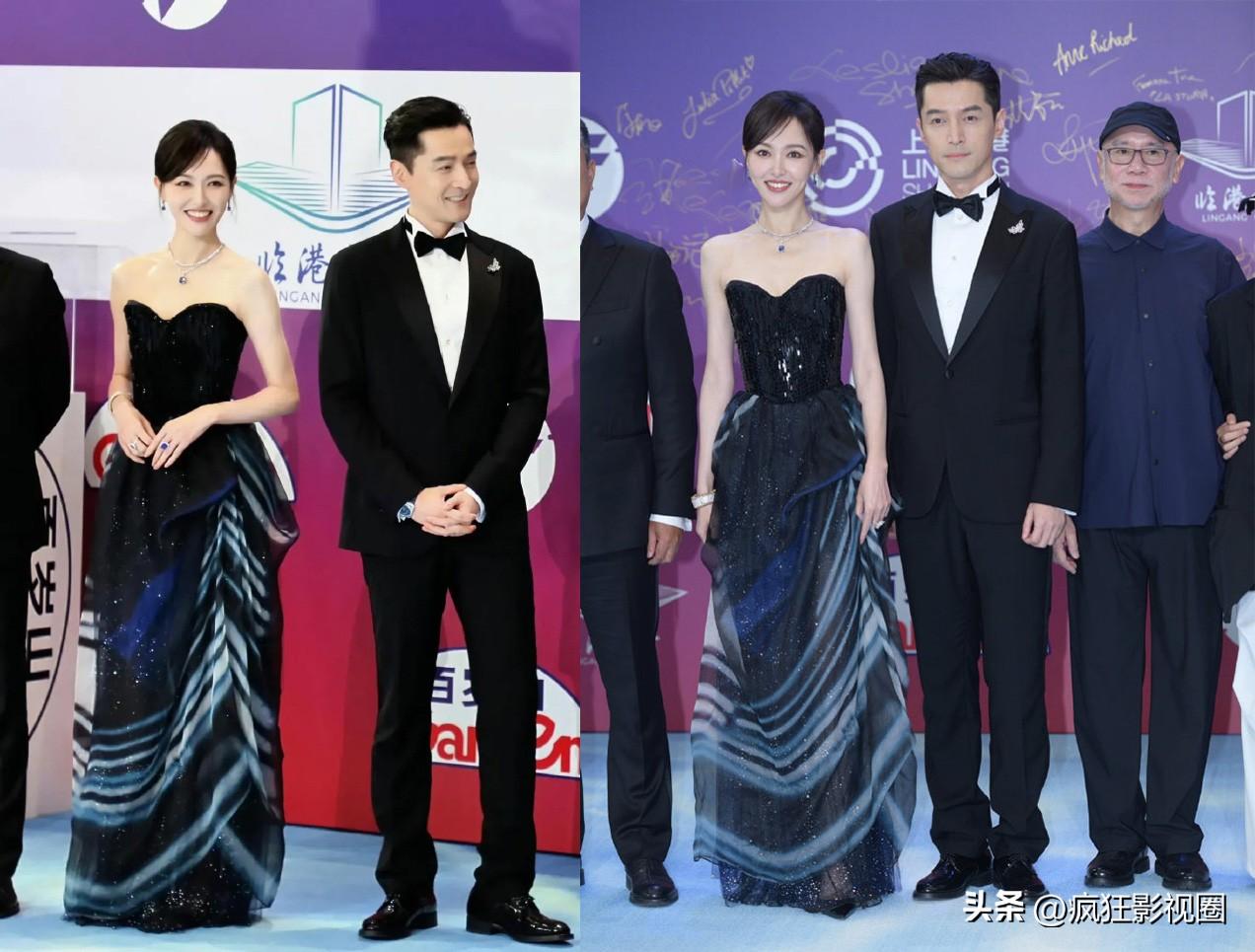 刘亦菲、唐嫣性感，闫妮微醺，姜妍烂漫，白玉兰场内场外都很惊艳-刘亦菲唐嫣同台