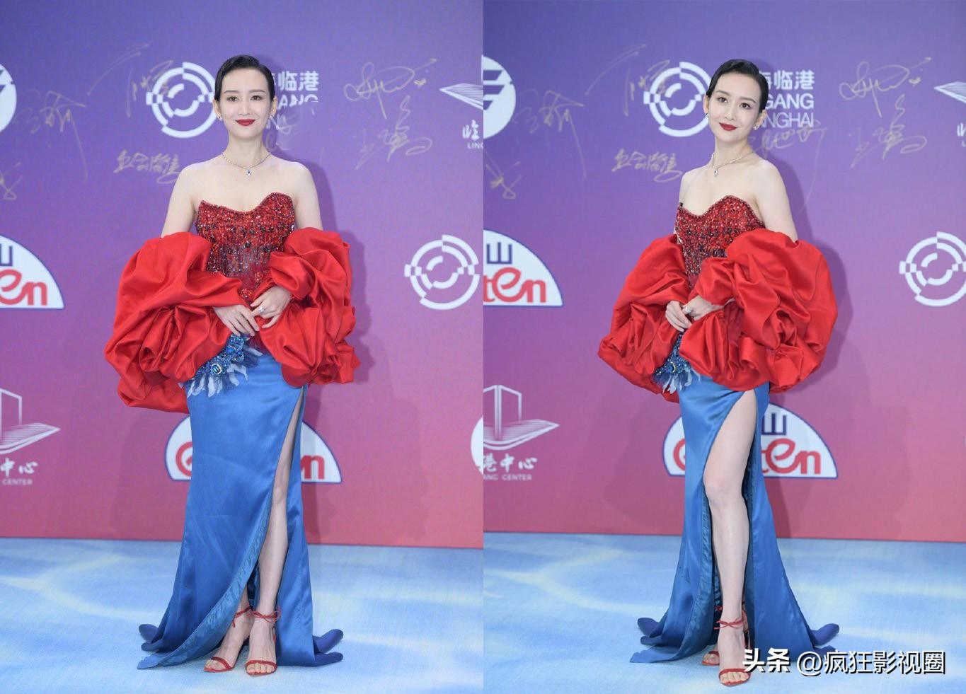 刘亦菲、唐嫣性感，闫妮微醺，姜妍烂漫，白玉兰场内场外都很惊艳-刘亦菲唐嫣同台