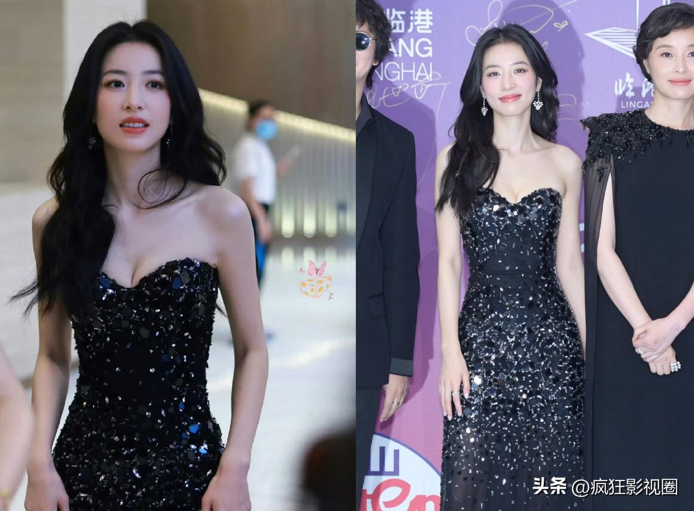 刘亦菲、唐嫣性感，闫妮微醺，姜妍烂漫，白玉兰场内场外都很惊艳-刘亦菲唐嫣同台