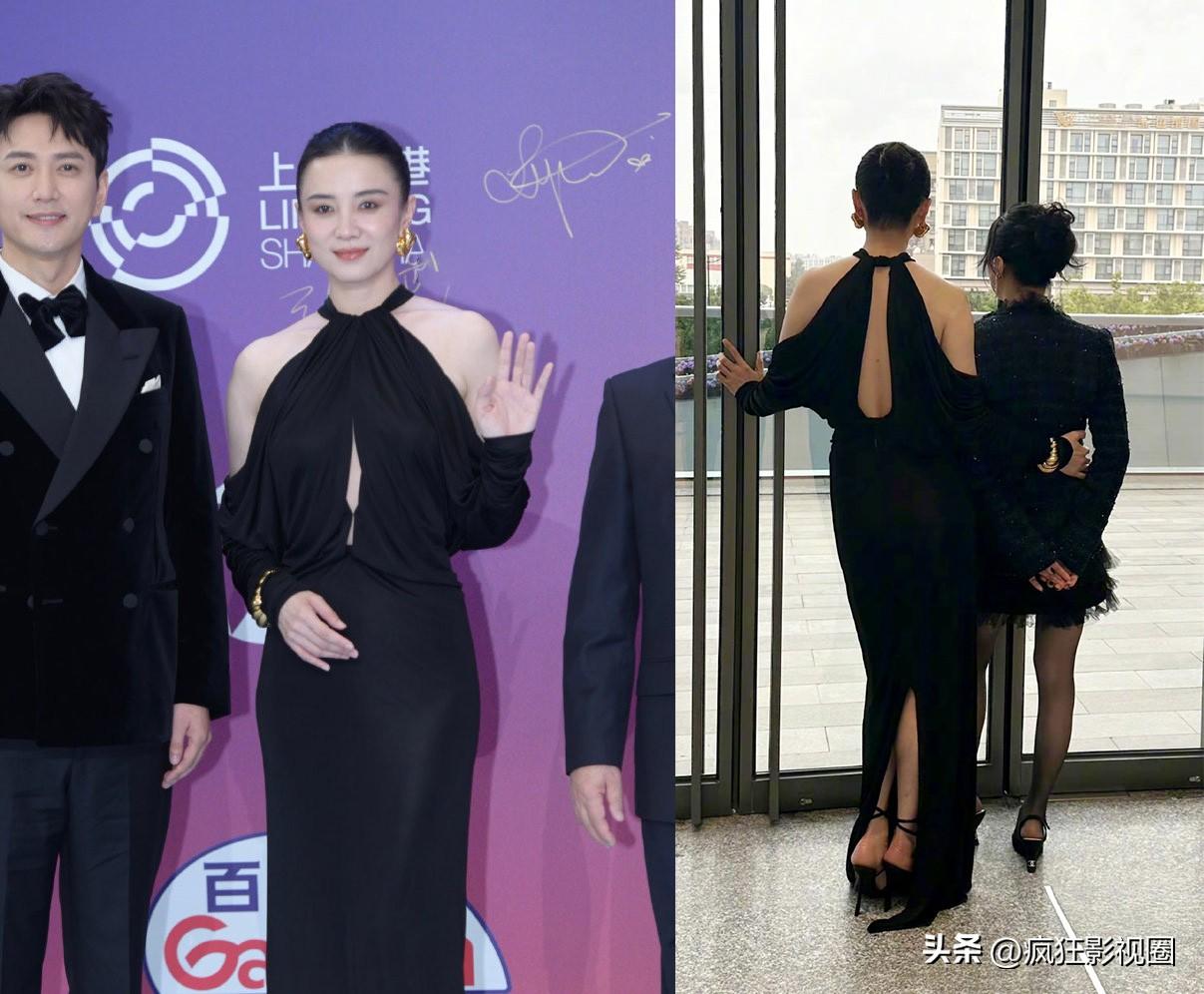 刘亦菲、唐嫣性感，闫妮微醺，姜妍烂漫，白玉兰场内场外都很惊艳-刘亦菲唐嫣同台