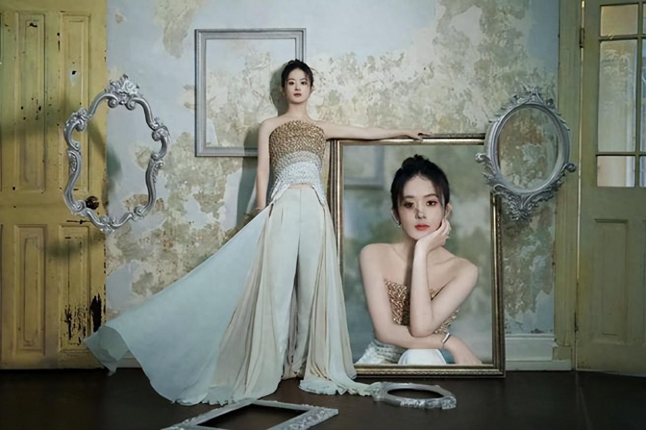 赵丽颖油画大片曝光，网友：这腹肌，我酸了！-赵丽颖绘画