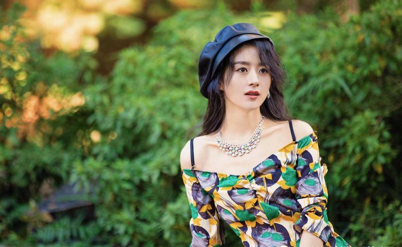 赵丽颖油画大片曝光，网友：这腹肌，我酸了！-赵丽颖绘画