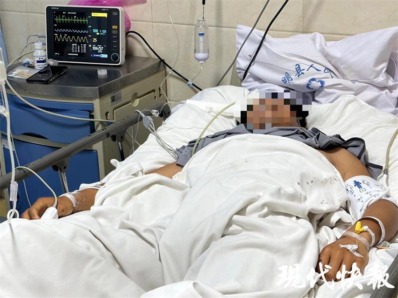 菏泽龙卷风灾后直击：供电线路率先抢通，一男孩受伤仍昏迷-菏泽大风蓝色预警