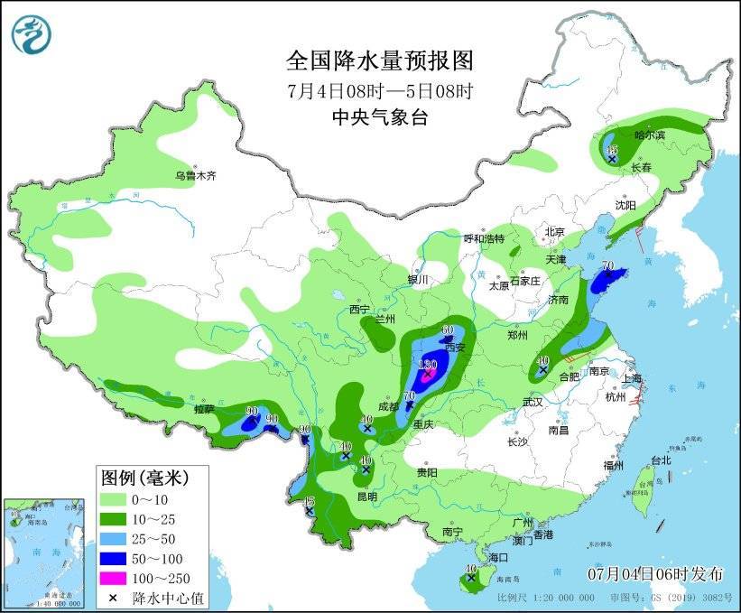 未来三天四川盆地华北黄淮等地将有较强降雨-四川多地迎暴雨天气