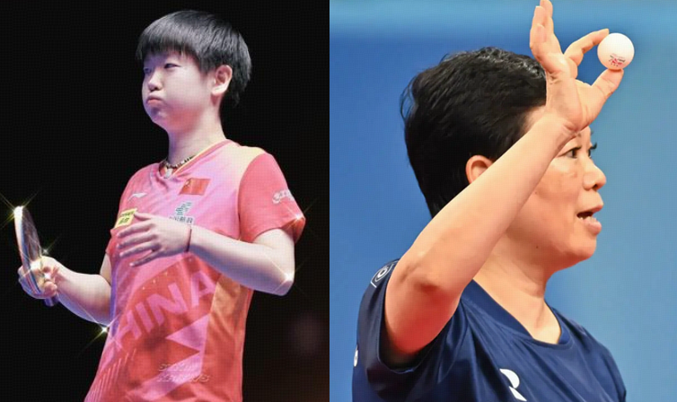 倪夏莲6战奥运，赢1场就碰孙颖莎：我的荣幸！有福气打世界第1-倪夏莲年轻比赛视频