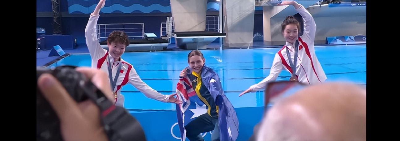 巴黎奥运陈艺文跳水金牌？广州塔为陈艺文亮灯？要被全红婵笑死了-陈艺文夺3米板冠军