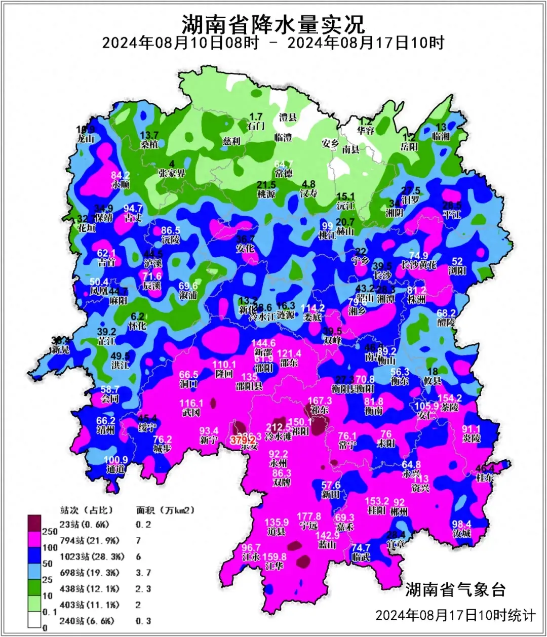 继续发布暴雨蓝色预警！永州、郴州等地有强降雨-郴州明天下不下雨