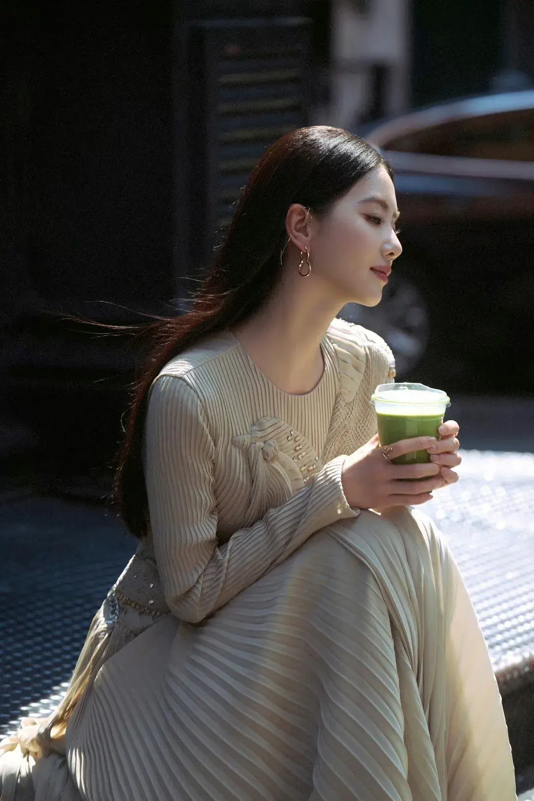 刘诗诗纽约街拍来袭！秋冬氛围感掌管者，气质这块拿捏得死死的~-刘诗诗服装设计师