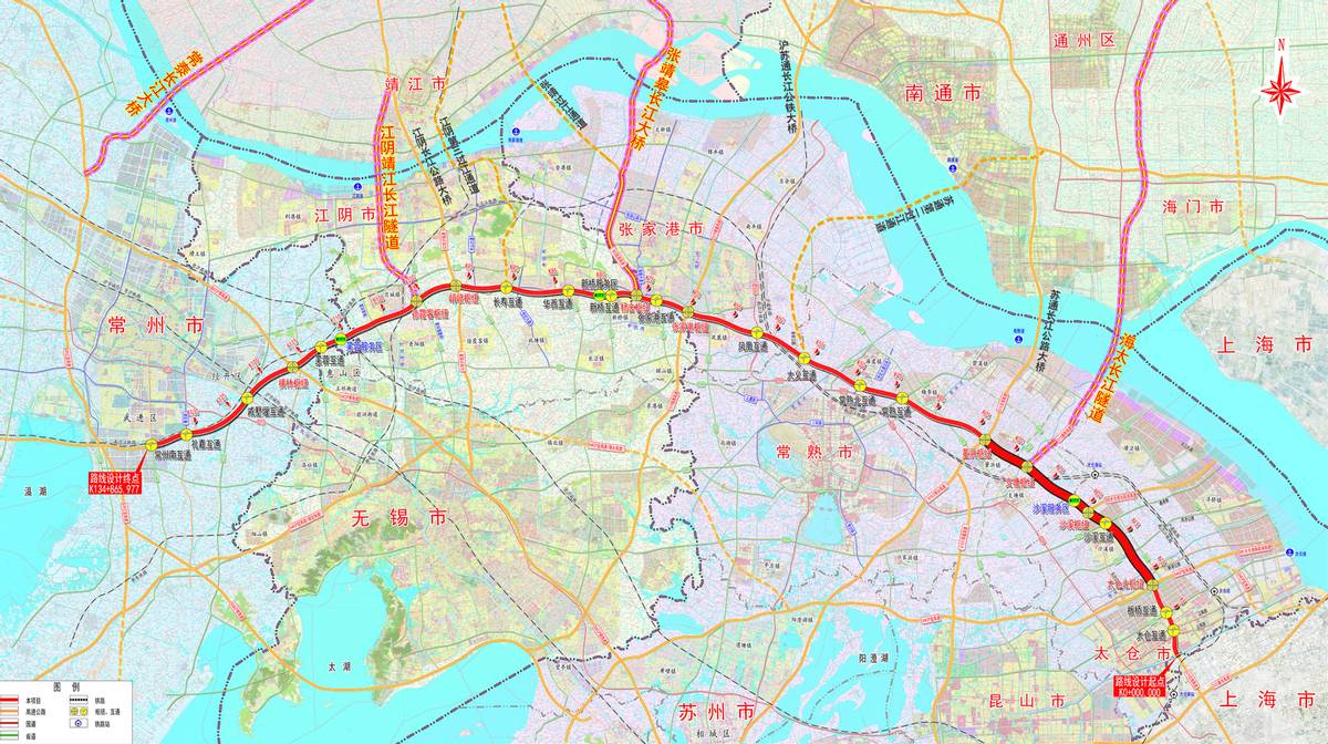 江苏两条沿江高速在扩建，一条是迫切需要的，另一条有点操之过急-江苏沿江高速扩建进展