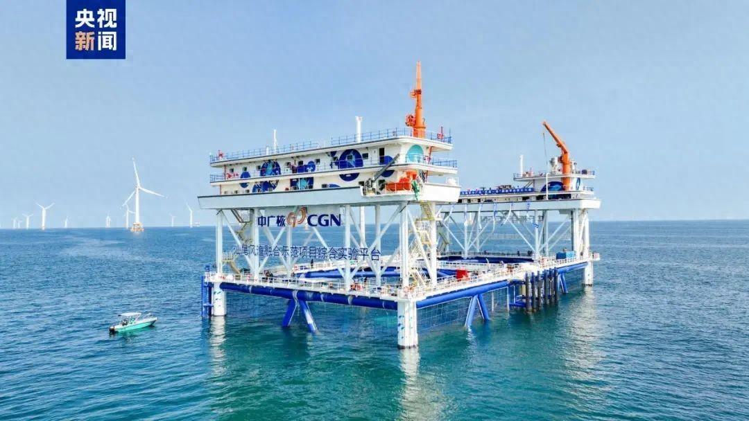 全国首个！广东实现“海风发电+耕海牧鱼”-广东海上风电基地地址