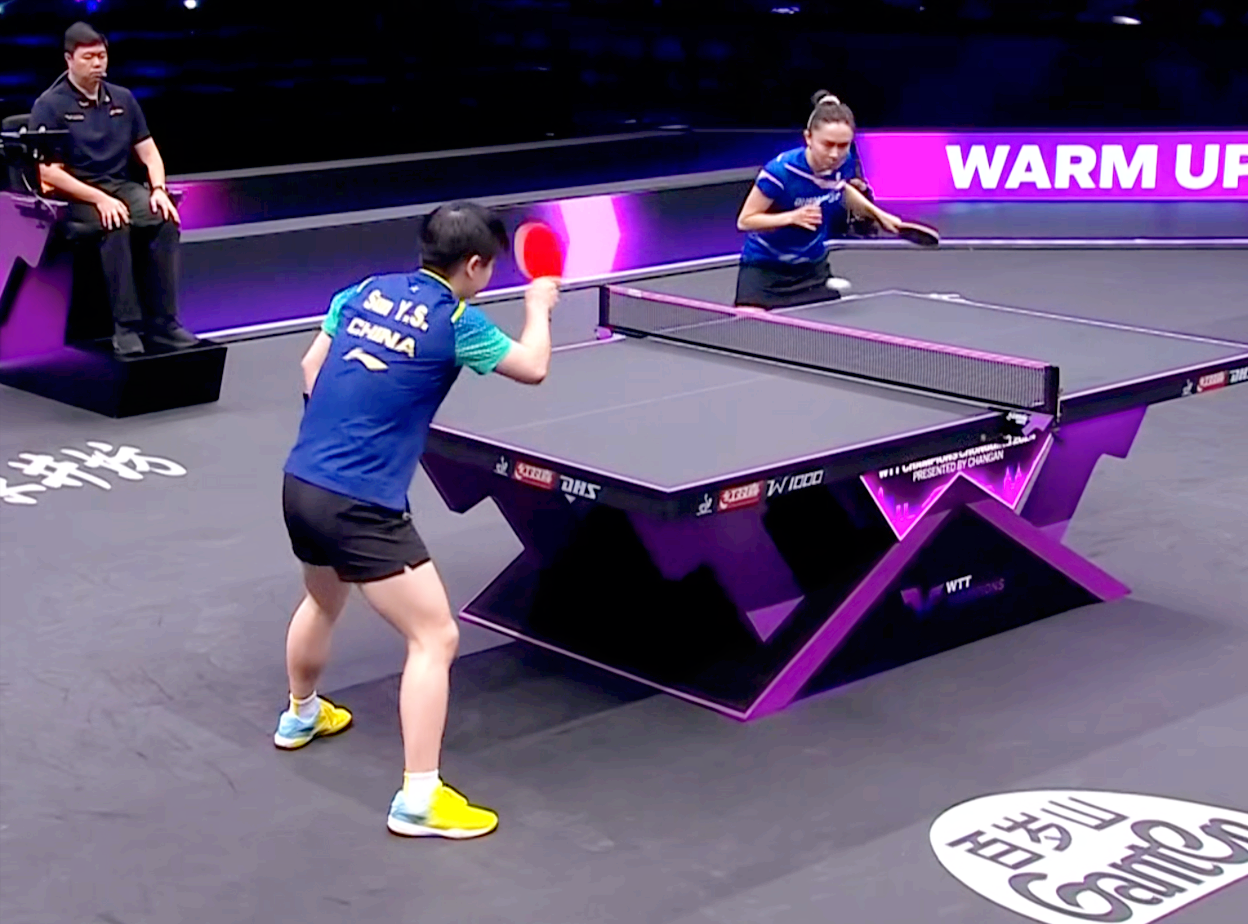 重庆冠军赛：孙颖莎打疯了！狂轰11-1横扫世界亚军，晋级女单8强-重庆qg夺得世冠冠军