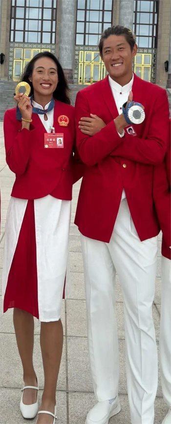 凌晨航班偶遇全红婵！刚参加完表彰大会，继续努力训练，为国争光-全红婵回国没